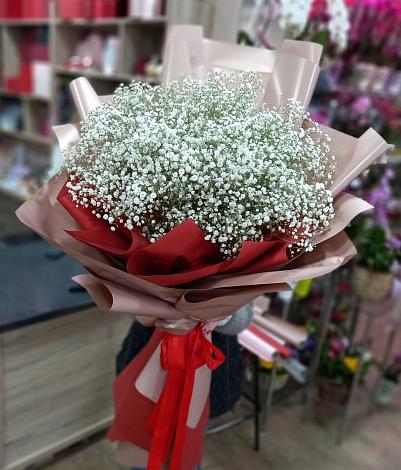 Букет цветов из: Гипсофила в Старой Вичуге
