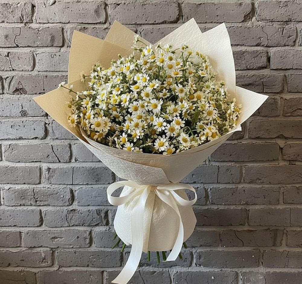 Букет цветов из: Ромашки в Старой Вичуге