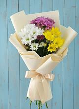 Букет цветов из:  Хризантемы в Старой Вичуге