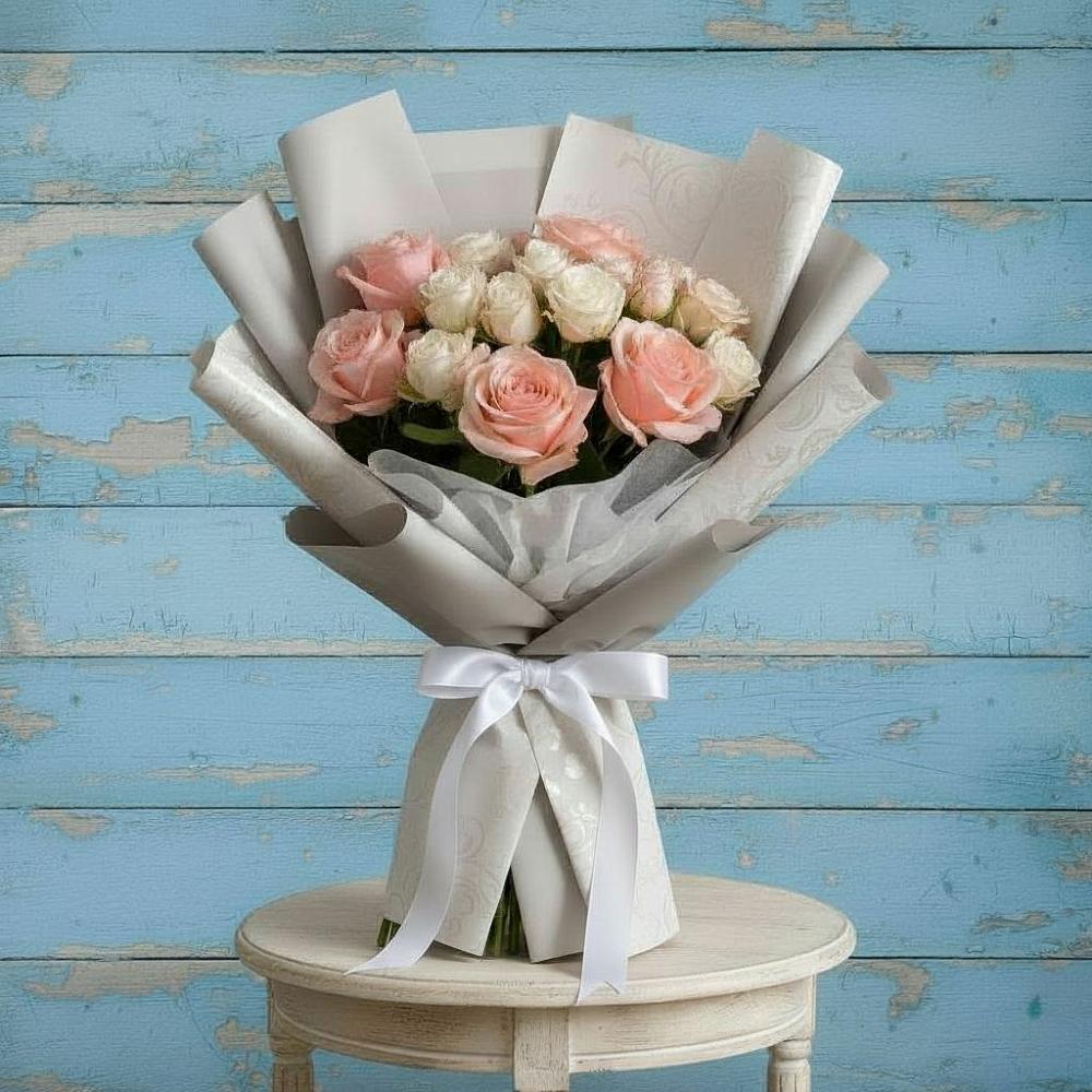 Букет цветов из: Розы в Старой Вичуге