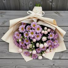 Букет цветов из:  Розы и Хризантемы #REPLACE_PRED# Старой Вичуге