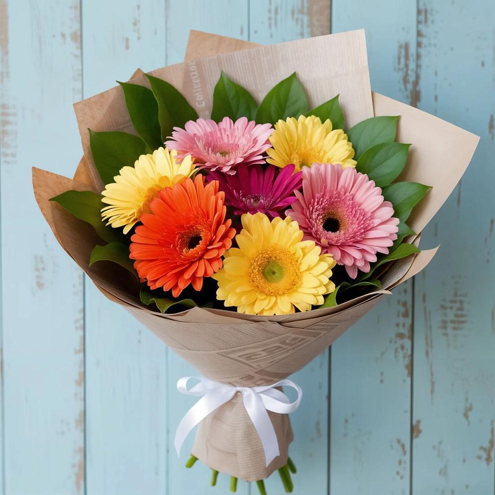 Букет цветов из: Герберы в Старой Вичуге