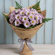 Букет цветов из:  Хризантемы в Старой Вичуге