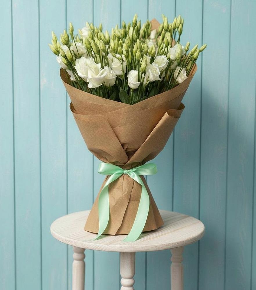 Букет цветов из: Лизиантусы в Старой Вичуге