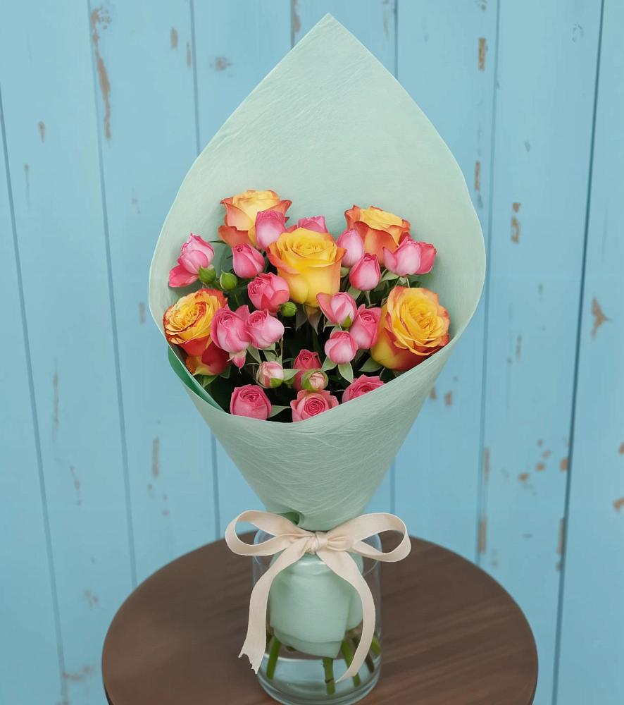 Букет цветов из: Розы в Старой Вичуге