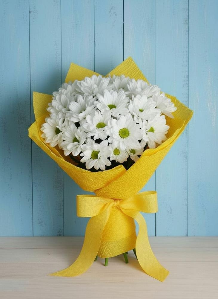 Букет цветов из: Хризантемы в Старой Вичуге