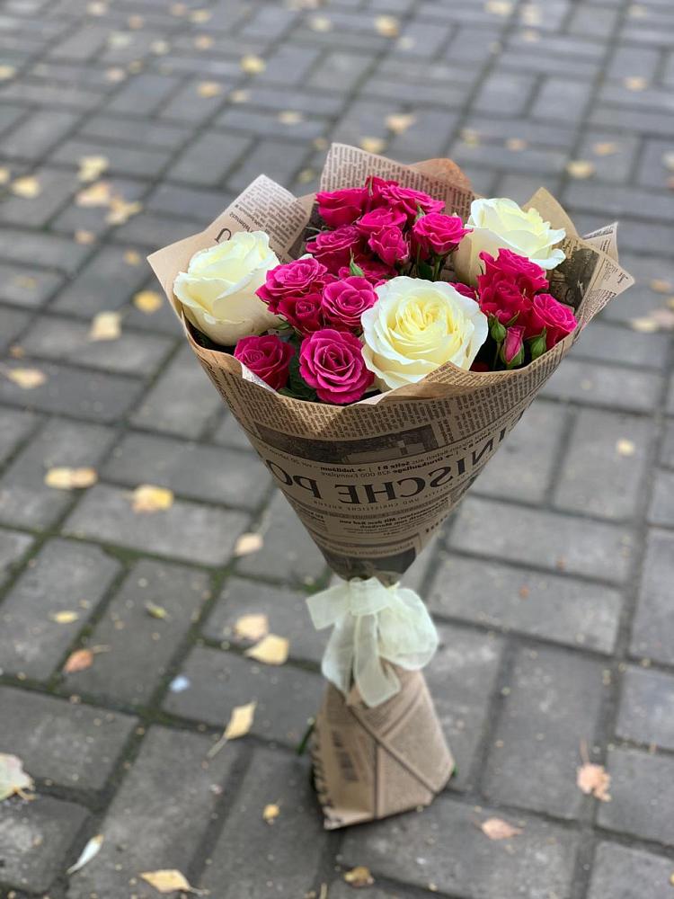 Букет цветов из: Розы в Старой Вичуге